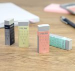 MILAN: plastikowa gumka do ścierania SILVER - obrazek 2