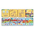 mierEdu: kolorowanka wodna Świat Dinozaurów - obrazek 2