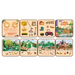 mierEdu: kolorowanka wodna Zwierzęta Na Farmie - obrazek 2