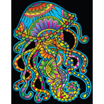 COLORVELVET: kolorowanka welwetowa Meduza / 29x21cm