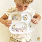 Petit Jour Paris: Ernest i Celestyna melaminowy talerz z przegródkami - obrazek 2