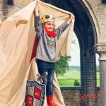 Souza! Kostium miękka zbroja z peleryną król Arthur 5-7 lat - obrazek 2