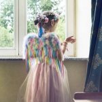 Souza! Skrzydła z tęczowych piór i opaska jednorożca - obrazek 3