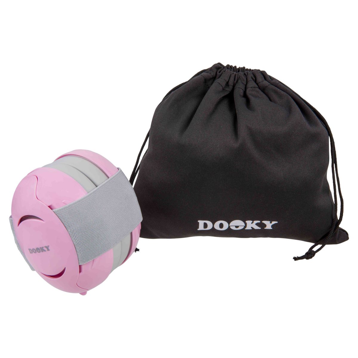 0003811_dooky-baby-ear-protection-pink-0-3-y Dooky: słuchawki ochronne Baby Earmuff Pink 0-3 - obrazek 2