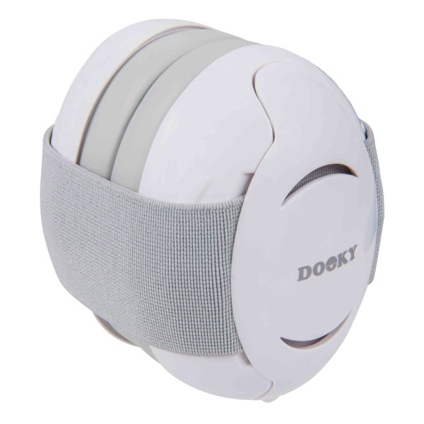 Dooky: słuchawki ochronne Baby Earmuff White 0-3