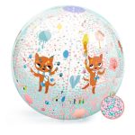 DJECO: Piłka plażowa BĄBELKOWA CHAMALOW 35cm