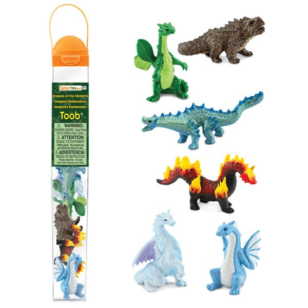 Safari Ltd: Smoki Żywioły. Zestaw Figurek w Tubie.