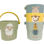 Little Dutch: kubeczki kąpielowe Little Farm