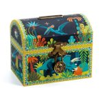 Djeco: Skarbonka z kłódką - DINOZAURY