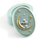 Djeco: Pudełeczko na mleczne ząbki jasny turkus