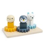 BIGJIGS: układanka sorter ARKTYKA 12m+