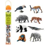 Safari Ltd: Zwierzęta Azji. Zestaw Figurek w Tubie.
