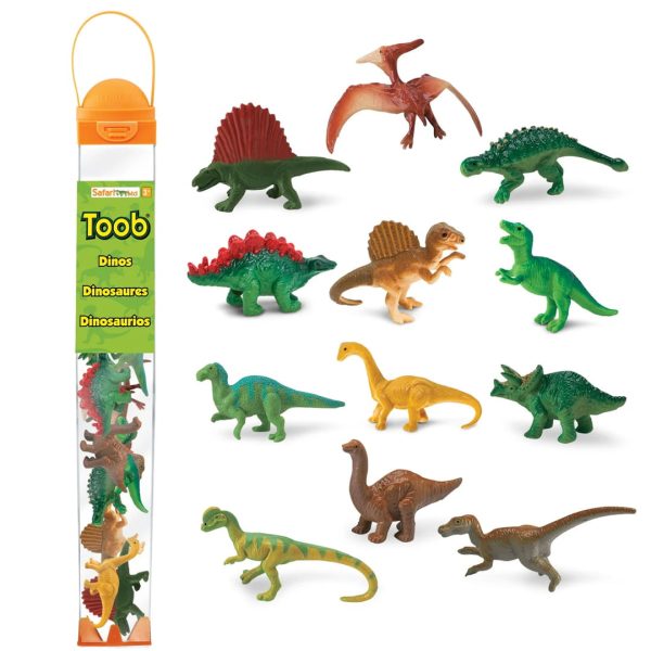 Safari Ltd: Dinozaury. Zestaw Figurek w Tubie.
