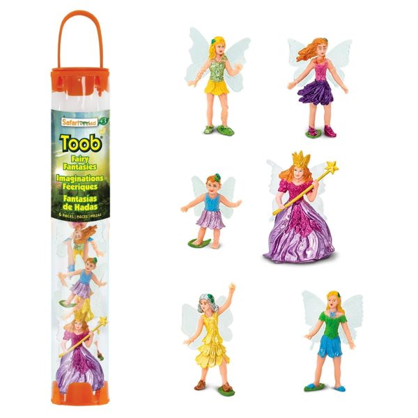 Safari Ltd: Wróżki. Zestaw Figurek w Tubie.