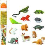 Safari Ltd: Zwierzęta Domowe. Zestaw Figurek w Tubie.
