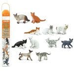 Safari Ltd: Koty Domowe. Zestaw Figurek w Tubie.