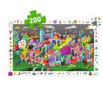 Djeco: Puzzle obserwacja FANTAZYJNE MIASTECZKO 200 el. - obrazek 4