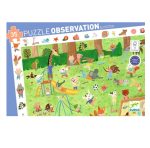Djeco: Puzzle obserwacja OGRÓD MAŁYCH PRZYJACIÓŁ 35 el. - obrazek 4