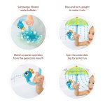 Yookidoo: zabawka do kąpieli Deszczowa Parasolka Paw Green - obrazek 3