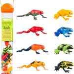 Safari Ltd: Żaby Trujące Drzewołazy. Zestaw Figurek w Tubie.