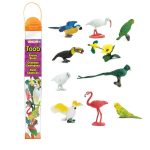 Safari Ltd: Egzotyczne Ptaki. Zestaw Figurek w Tubie.