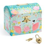 Djeco: Skarbonka z kłódką - BALERINA