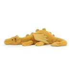 JellyCat: Smok ZŁOTY 66 cm - obrazek 2