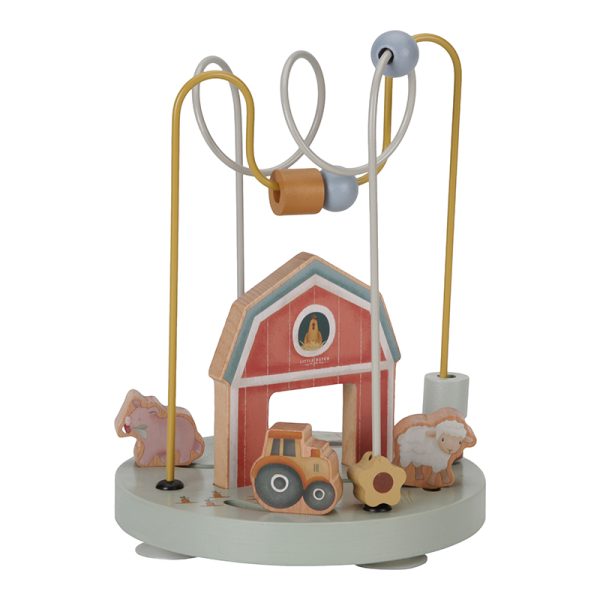 Little Dutch: drewniana spiralka aktywizująca Little Farm