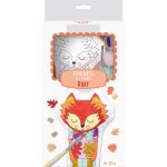 Avenue Mandarine: Lisek z materiału do pomalowania