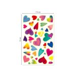 Maildor: naklejki 3D świecące w ciemności Serca - obrazek 2