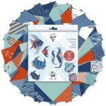 Clairefontaine: papier origami Zwierzęta Morskie - obrazek 2