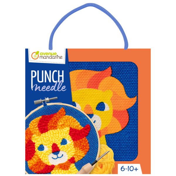 Avenue Mandarine: zestaw do haftu Punch Needle Lew