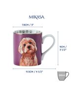 Mikasa: Cockapoo Kubek Porcelanowy 280 ml - obrazek 3