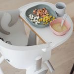 Beaba Komplet naczyń z silikonu z przyssawką eucalyptus - obrazek 2