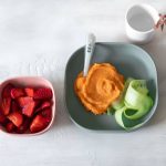 Beaba Komplet naczyń z silikonu z przyssawką eucalyptus - obrazek 5