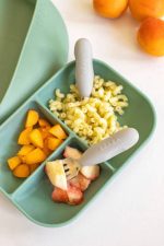 Beaba Zestaw pierwszych sztućców ze stali nierdzewnej Velvet grey - obrazek 3