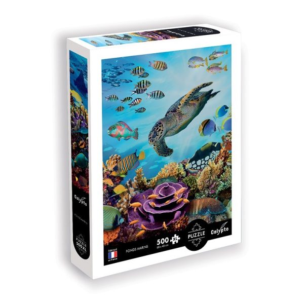 Calypto: Puzzle 500 el. XL GŁĘBINY MORSKIE