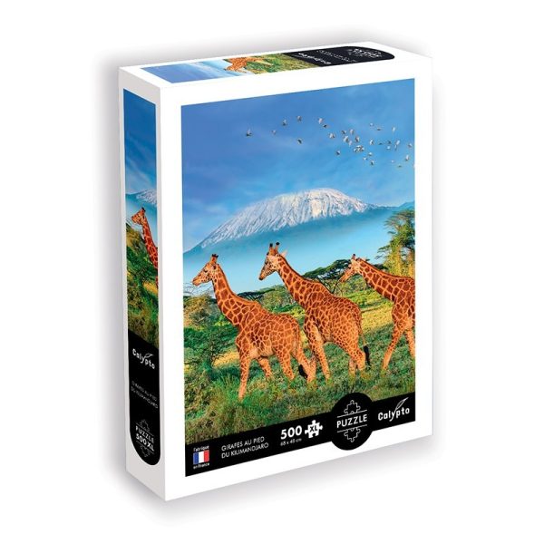 Calypto: Puzzle 500 el. XL ŻYRAFY