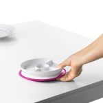 OXO tot: dzielony talerzyk z przyssawką Pink - obrazek 2