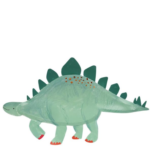 Meri Meri: KRÓLESTWO DINOZAURÓW - talerze do serwowania 4 szt.