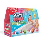 Zimpli Kids: musujące bomby do kąpieli zmieniające kolor wody Baff Bombz 20 szt.