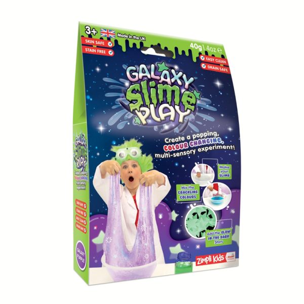 Zimpli Kids: zestaw do robienia glutów z gwiazdkami Galaxy Slime Play
