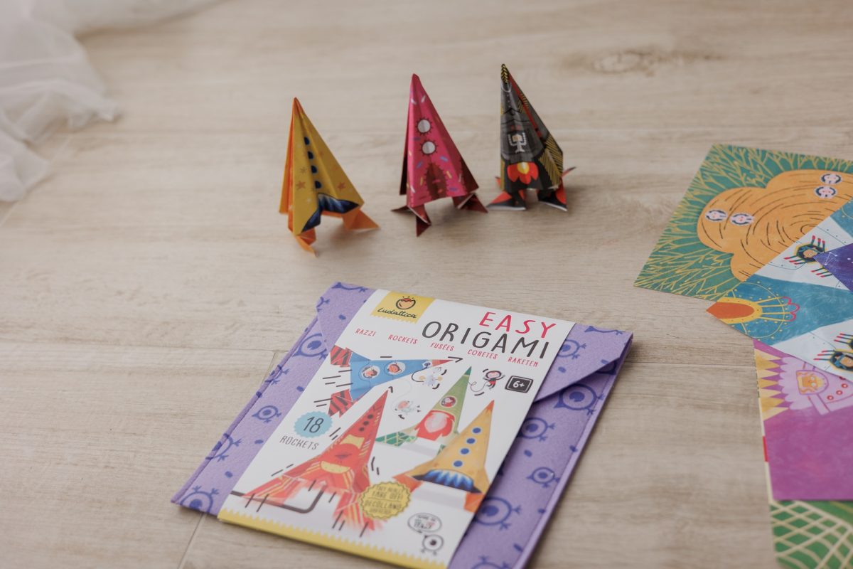20460_3 LUDATTICA: EASY ORIGAMI – zestaw kreatywny – RAKIETY - obrazek 4