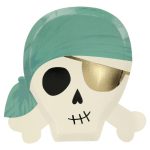 Meri Meri: PIRACI - Papierowe talerze imprezowe 8 szt. - obrazek 3