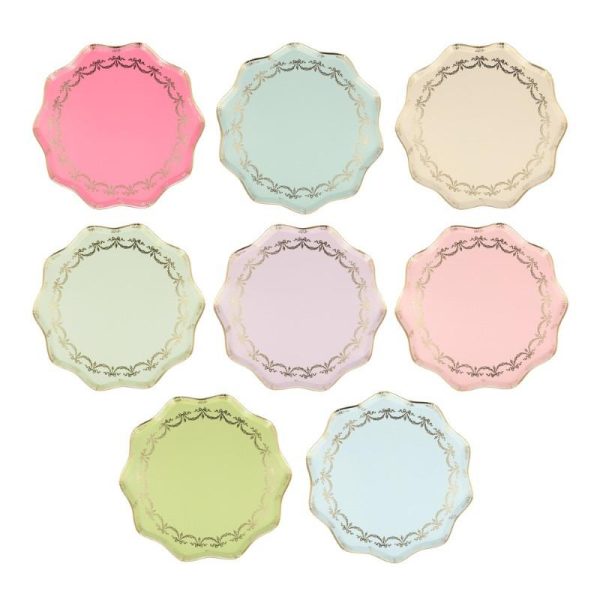 Meri Meri: Ladurée Paris - talerzyki imprezowe 8 szt.