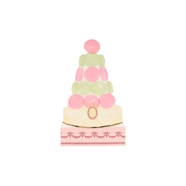 Meri Meri: Ladurée Paris - serwetki imprezowe makaroniki 16 szt.