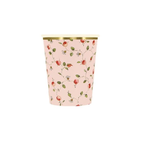 Meri Meri: Ladurée Marie-Antoinette - kubeczki imprezowe 8 szt.