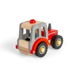BIGJIGS: drewniany MINI TRAKTOR - obrazek 3