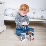 BIGJIGS: układanka sorter WIEŻA ARKTYCZNA 12m+ - obrazek 3