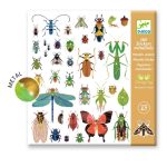 Djeco: Metaliczne naklejki MIKROKOSMOS